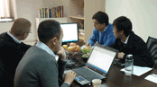 國(guó)外合作伙伴前來(lái)公司洽談